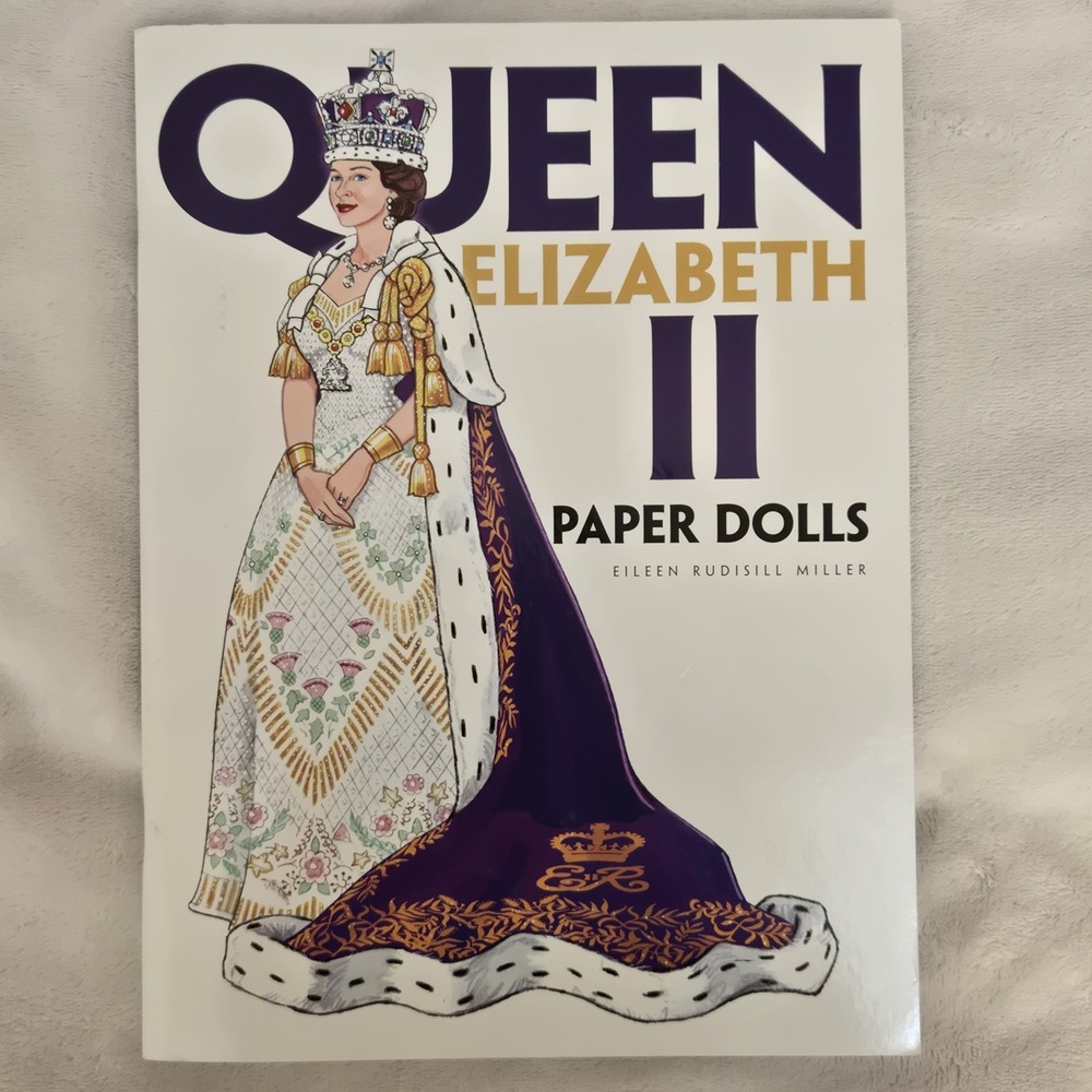 Dover Publications Queen Elizabeth II Paper Dolls Book Uncut Sheet NEW